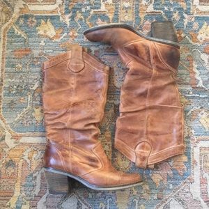 Aldo leather Western Boots